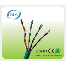 Fabricantes 24awg CCA / CCS / CU cabo do LAN do fio do ADSL do cat5e